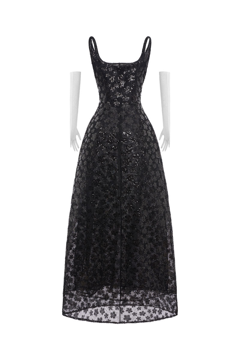 EEGEN STUDIO ANISA gown with elegant fabric, flowing design, and intricate details perfect for formal occasions.