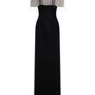 Elegant EEGEN STUDIO Kaya gown with detailed embroidery, flowing fabric, and sophisticated design perfect for formal occasions.