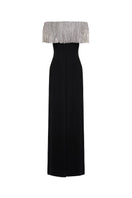 Elegant EEGEN STUDIO Kaya gown with intricate detailing, flowing fabric, and a stylish design perfect for formal occasions.
