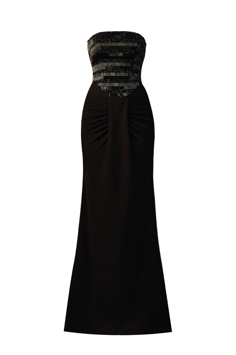 Elegant ADA gown by EEGEN STUDIO featuring a flowing, stylish design perfect for formal occasions.