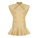 POEM AMELIOR mini dress, stylish short dress with a fitted silhouette, shown in a natural stance on a neutral background.
