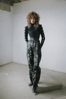 Pattern baggy trousers by MAZ Manuela Álvarez with a relaxed fit and stylish pattern, displayed on a neutral background.