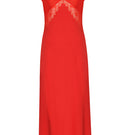 Bocan Couture Philippa double layered silky nightgown in soft fabric, featuring a flowing design and delicate details.