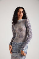 Deme By Gabriella Andrea Gray maxi dress featuring flowing fabric and a relaxed fit, perfect for casual or dressy occasions.