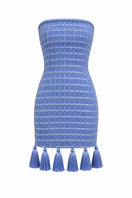Francisco Arce SENA mini dress, stylish sleeveless design with vibrant floral pattern, perfect for summer outings.