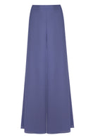 Bocan Couture silky lilac cami and high-waisted pajama set with smooth fabric, featuring a fitted camisole and matching relaxed pants.