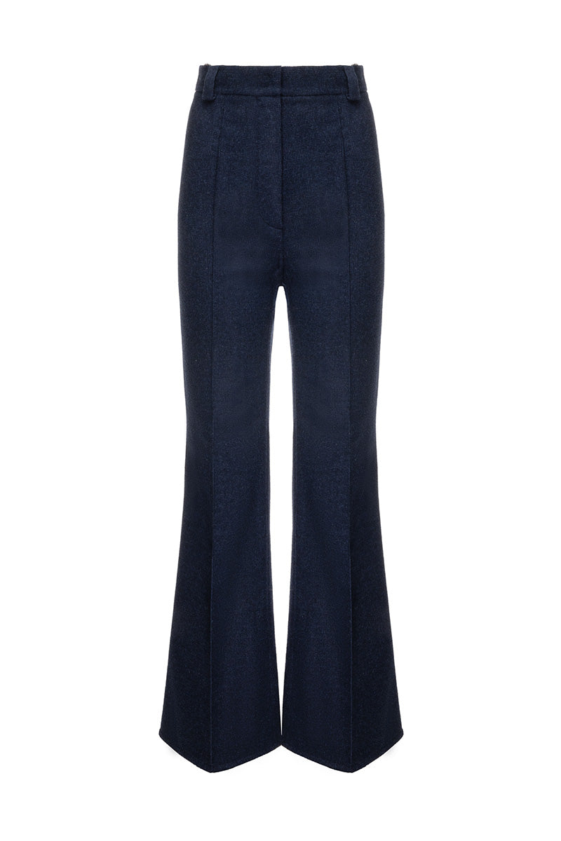 Liya Soft Line Pants in neutral color, featuring a relaxed fit and comfortable fabric, ideal for casual wear.