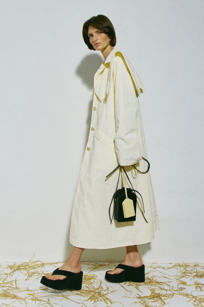LYSHTVA LIMELIGHT SOFT A-LINE COAT - CULT MIA