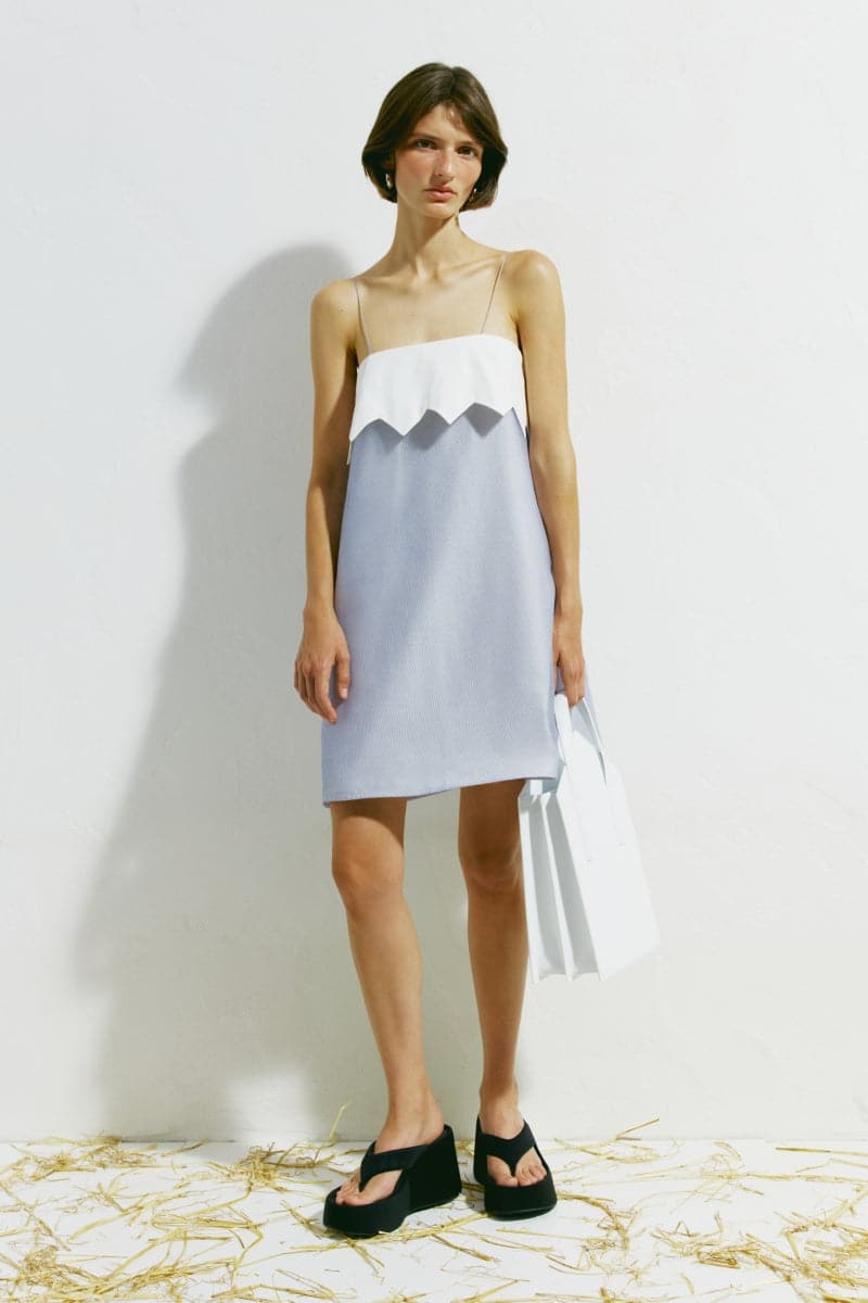 LYSHTVA A-LINE MINI DRESS - CULT MIA