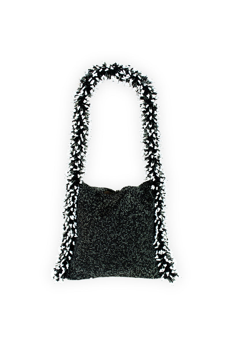 CAMILA BAG IN BLACK AND WHITE - CULT MIA