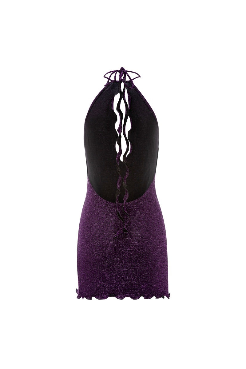 PAOLA DRESS IN PURPLE - CULT MIA