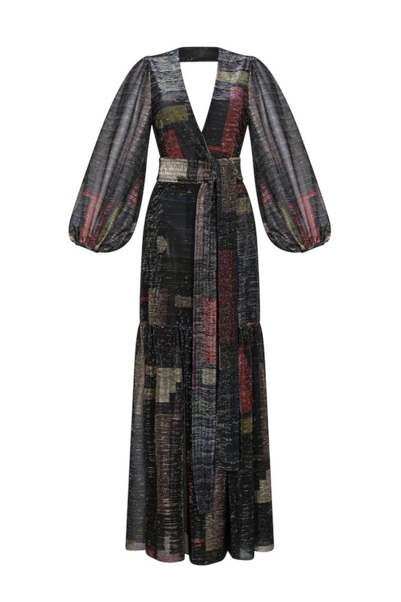 PARACAS HUARIHAUS DRESS IN MULTICOLOR