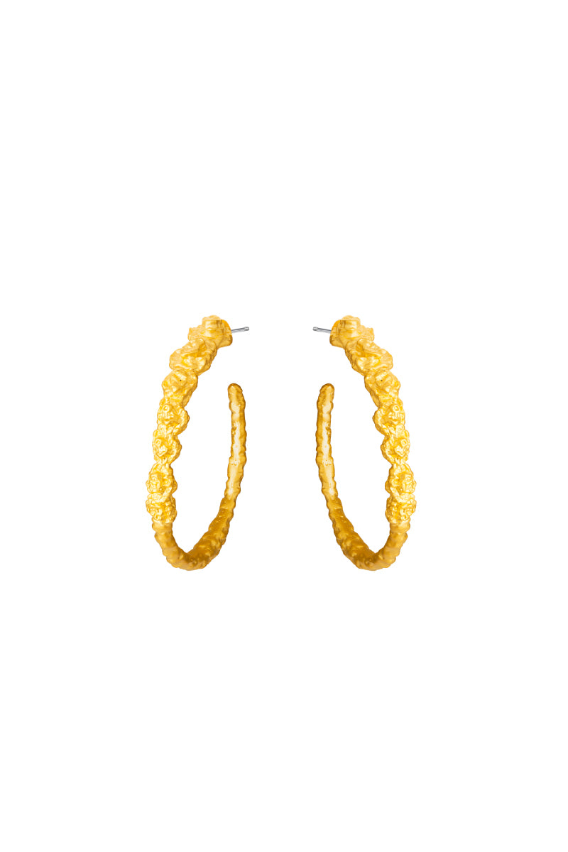 PEBBLE GOLD EARRING - CULT MIA