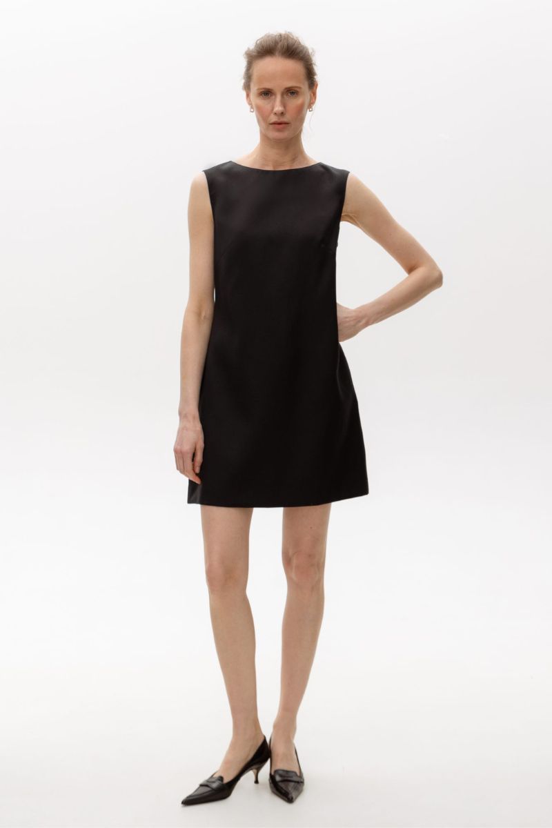 PEPPER BLACK MINI DRESS - CULT MIA