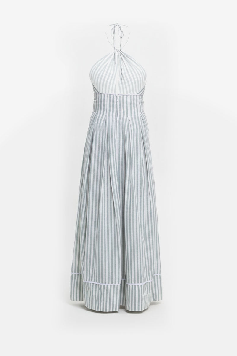 Maylé Vásquez Pilar Maxi Dress in Summer Dreams featuring lightweight fabric, flowing silhouette, and vibrant summer print.