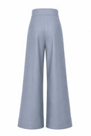 Ana + Maria Pino Pants in Tempest, shown on a ghost mannequin, featuring stylish, lightweight pants with a comfortable fit.