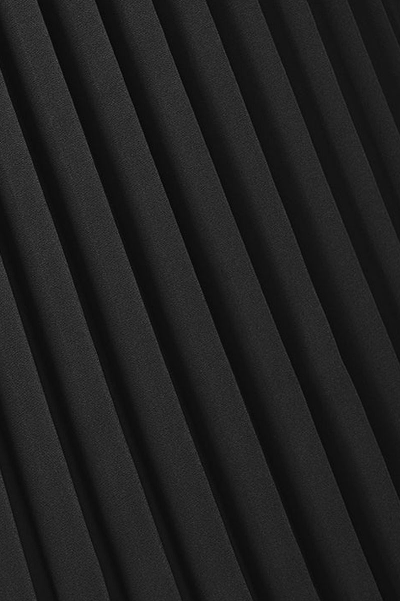 SemSem plissé satin wide-leg pants shown in detail, featuring smooth fabric and relaxed fit with wide-leg silhouette.