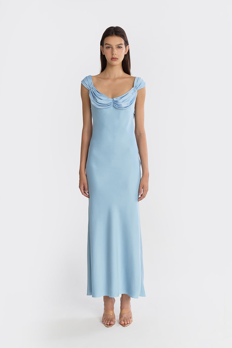 PRINCESS BLUE MAXI DRESS - CULT MIA
