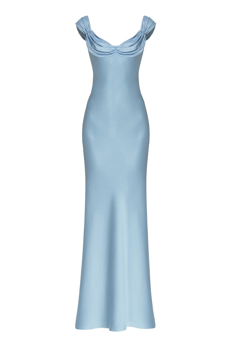 PRINCESS BLUE MAXI DRESS - CULT MIA