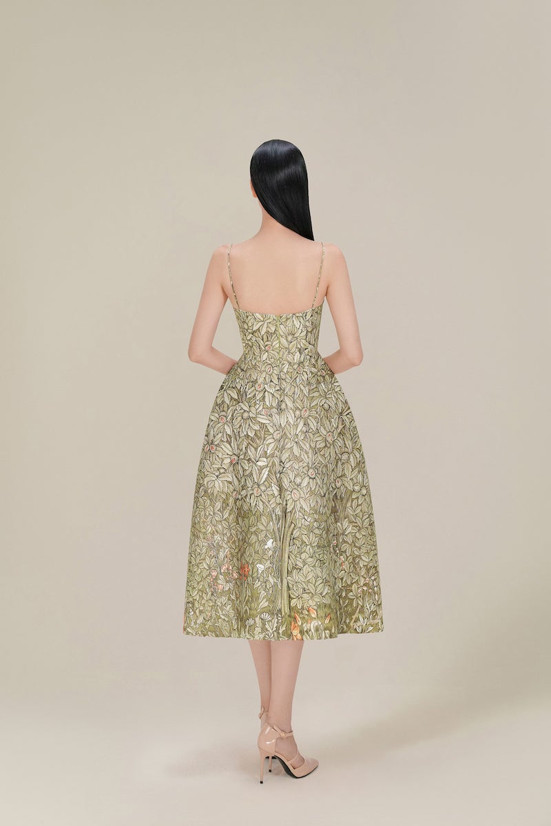 PRINTED JUNGLE DRESS - CULT MIA