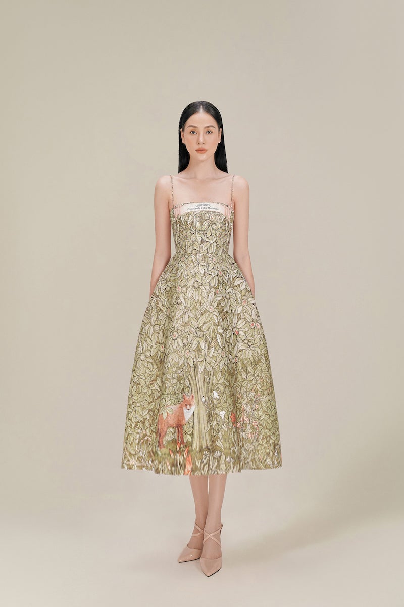 PRINTED JUNGLE DRESS - CULT MIA