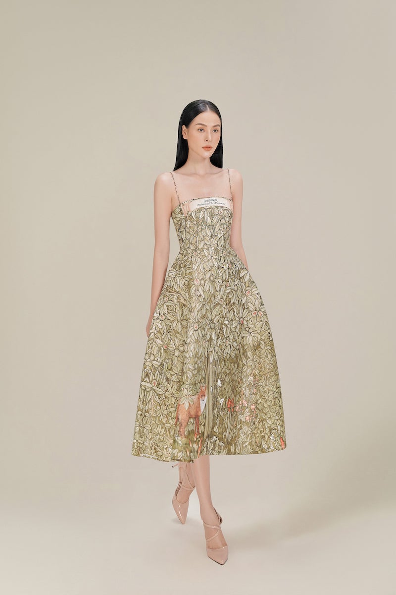 PRINTED JUNGLE DRESS - CULT MIA
