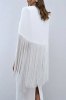Nana Gotti Bianca Maxi Dress in flowing fabric, featuring a stylish silhouette and elegant design for casual or formal wear.