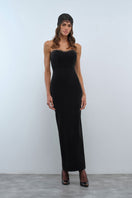 Nana Gotti Delara Maxi Dress featuring flowing fabric and elegant design, perfect for casual or formal wear.