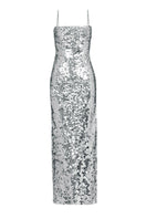 Nana Gotti Kayra Maxi Dress featuring flowing fabric and elegant design, perfect for stylish summer or casual occasions.