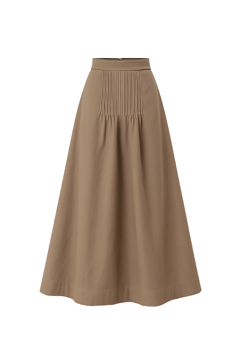 PURA SKIRT IN CAMEL - CULT MIA