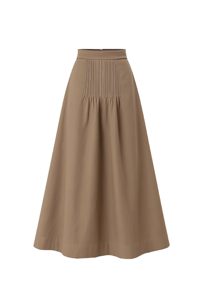 PURA SKIRT IN CAMEL | CULT MIA | ANA + MARIA