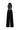 JAMBARI TULLE RUFFLES TOP & MAJMAT CREPE STRAIGHT PANTS IN BLACK