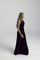 Francisco Arce ZENE midi dress featuring a stylish design, lightweight fabric, and a flattering silhouette for elegant occasions.
