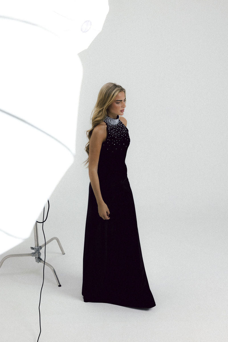 Francisco Arce ZENE midi dress featuring a stylish design, soft fabric, and elegant silhouette, perfect for casual or dressy occasions.