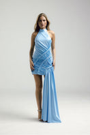 Francisco Arce Maria Dress mini dress in vibrant fabric, featuring a fitted silhouette and stylish design.