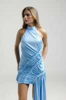 Francisco Arce Maria Dress, stylish mini dress with floral pattern, sleeveless design, and fitted waist, perfect for summer wear.