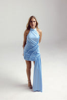 Francisco Arce Maria Dress mini dress in vibrant fabric, featuring a stylish silhouette and detailed design.