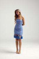 Francisco Arce SENA mini dress with stylish design, featuring a fitted silhouette and elegant fabric for fashionable wear.