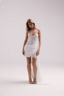 Francisco Arce LUMI mini dress with a stylish fit and elegant design, perfect for casual or semi-formal occasions.