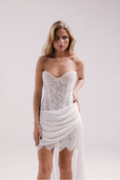 Francisco Arce LUMI mini dress with sleek design, fitted silhouette, and stylish fabric, perfect for trendy occasions.