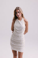 Francisco Arce LUME mini dress featuring a stylish design, fitted silhouette, and fashionable details perfect for trendy occasions.