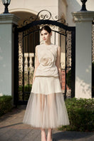 Rosee de Matin Brittany flower co-ords set featuring matching top and pants with floral pattern.