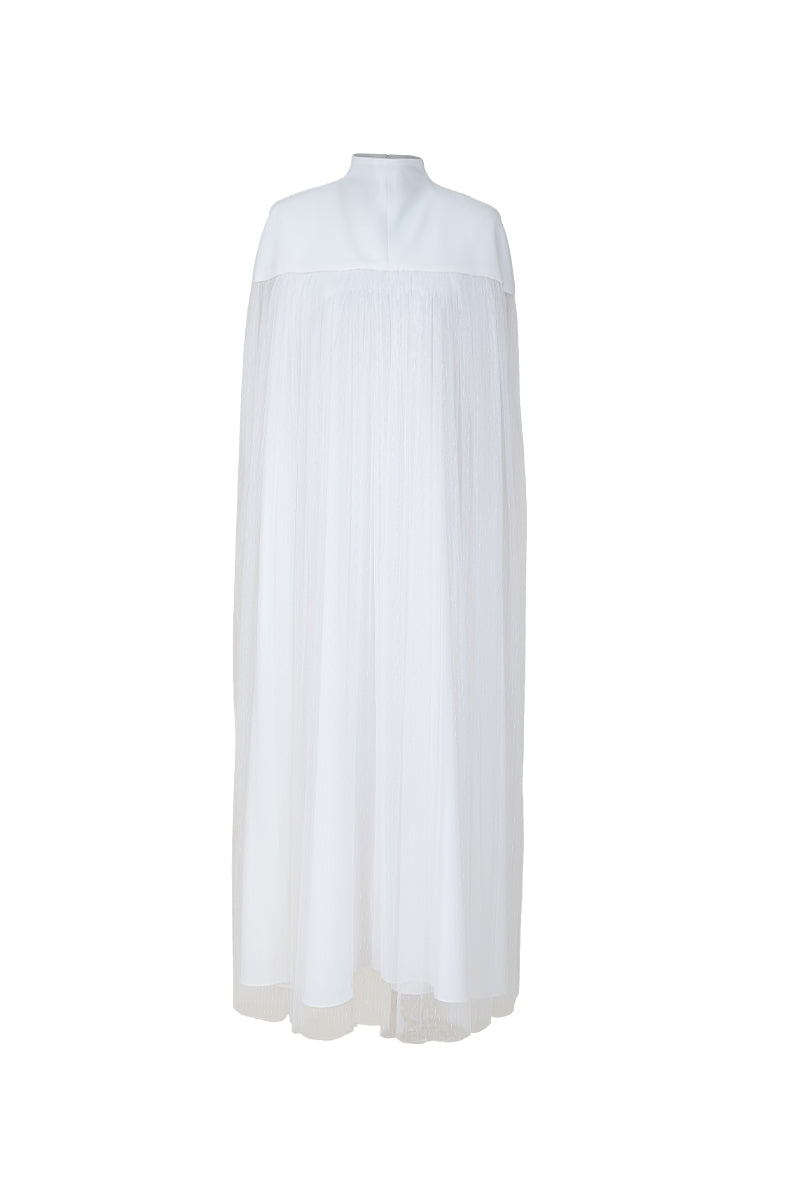 TULLE DRESS IN WHITE - CULT MIA