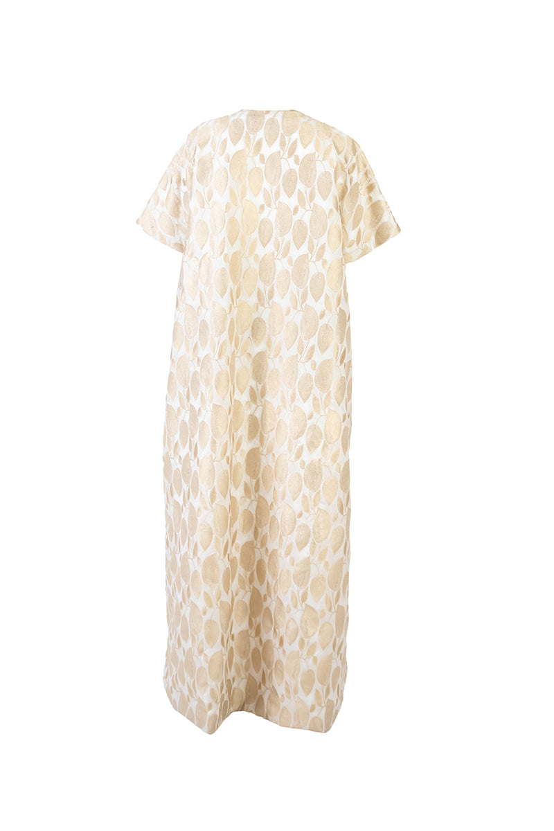 COAT DRESS IN GOLD - CULT MIA