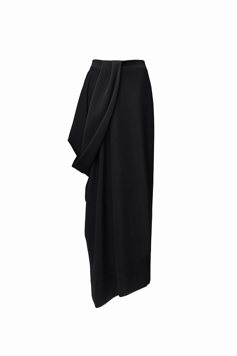 Jenny K Tran Reigate Maxi Skirt in flowing fabric with a stylish, elegant design, perfect for casual or dressy occasions.