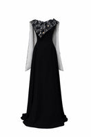 ROBE ROSIE EN NOIR ET BLANC