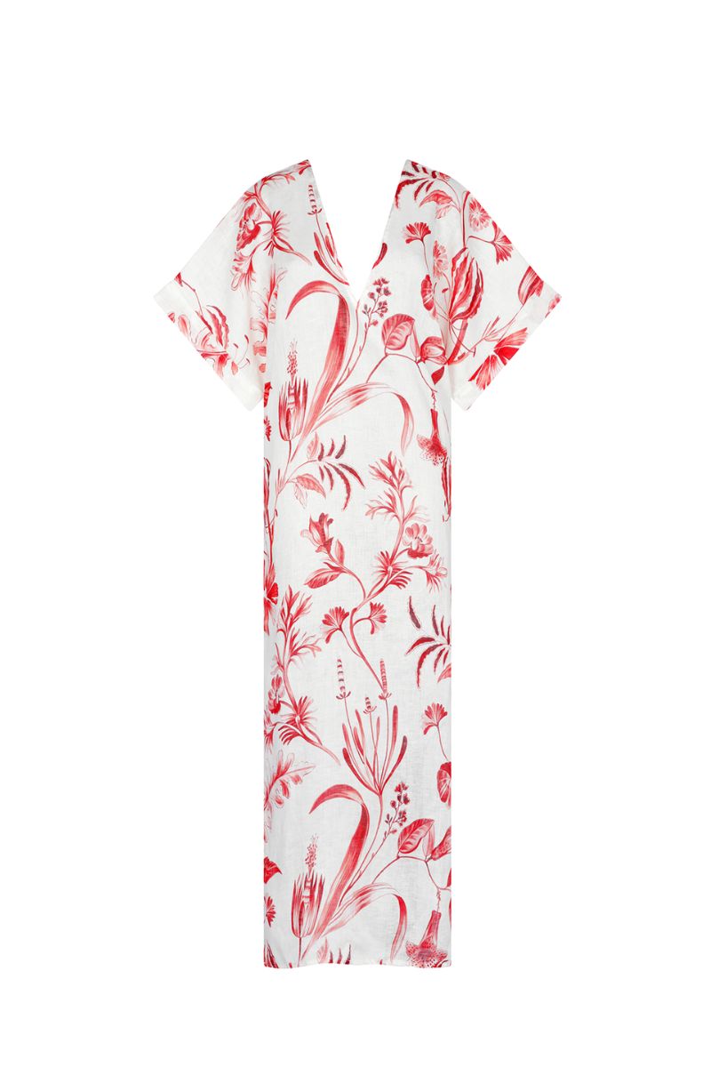 ROUGE LONG TUNIC