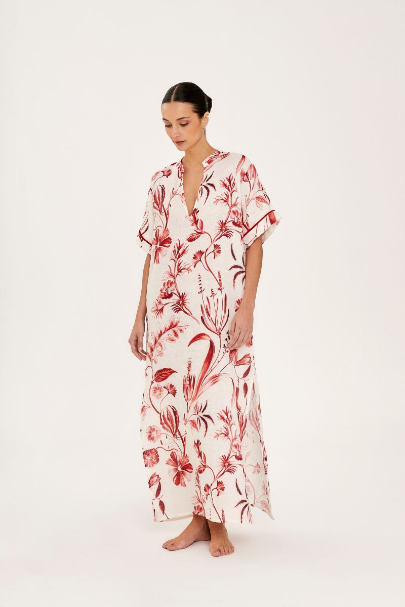 ROUGE LONG TUNIC
