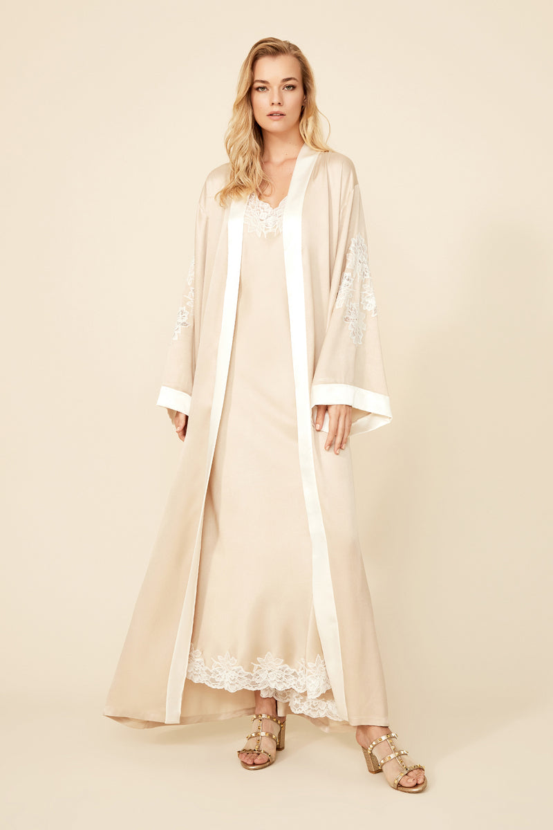 JEMIMA LONG SAND ROBE - CULT MIA