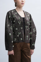 Aidan & Ice Louisa jacket in a stylish, fitted design with a zipper front and collar, displayed on a neutral background.